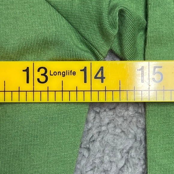 Baby Phat Green White Layered Long Sleeve Crop Top T-Shirt Women's Size S NWT - Picture 9 of 12